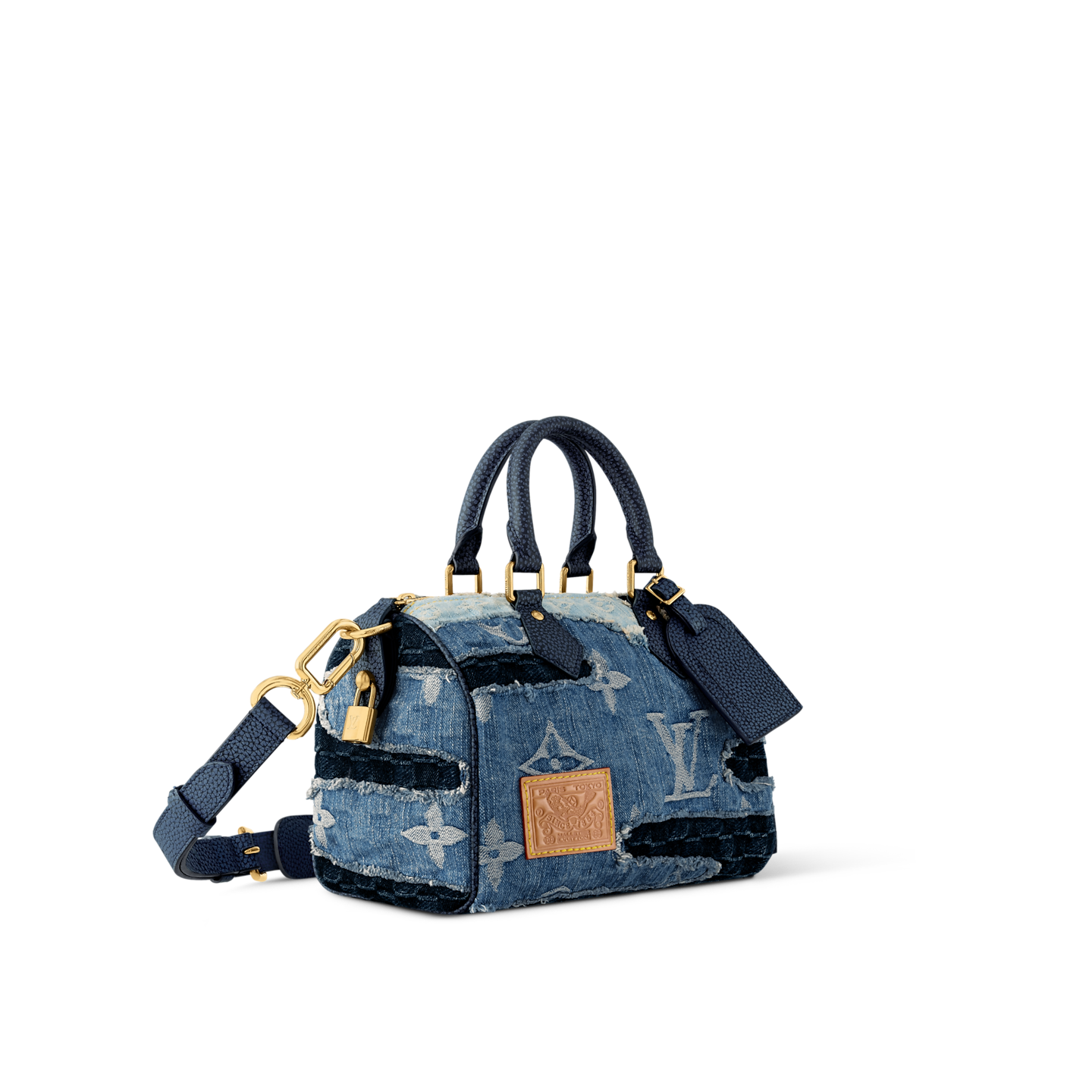 Louis Vuitton Speedy 25 Bandoulière – Blue Monogram Denim