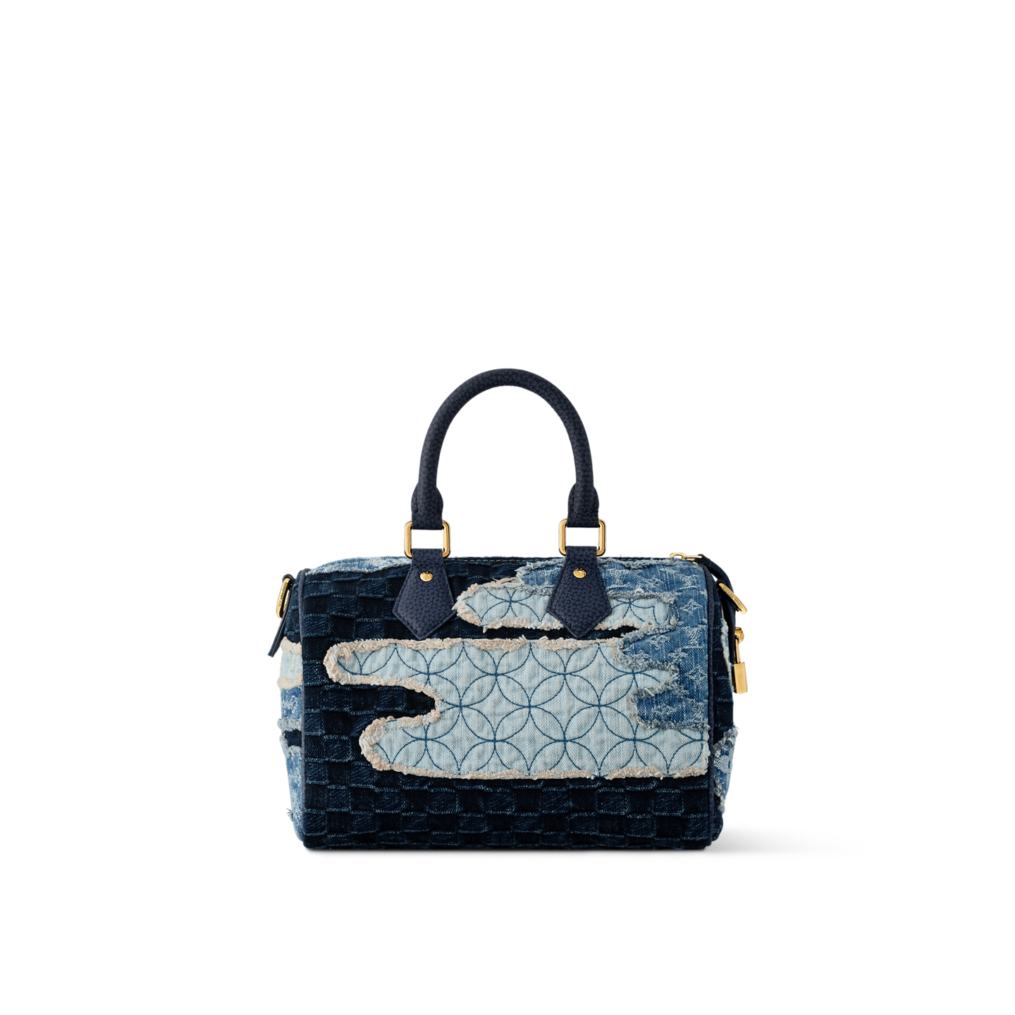 Louis Vuitton Speedy 25 Bandoulière – Blue Monogram Denim