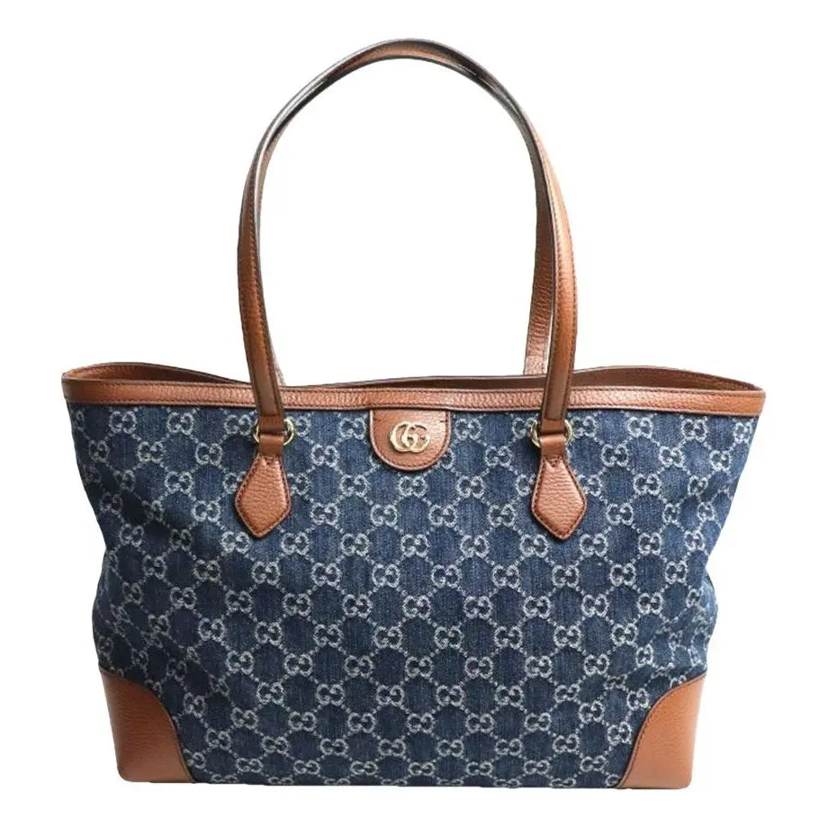 Gucci Ophidia Large Tote Bag – GG Blue Denim