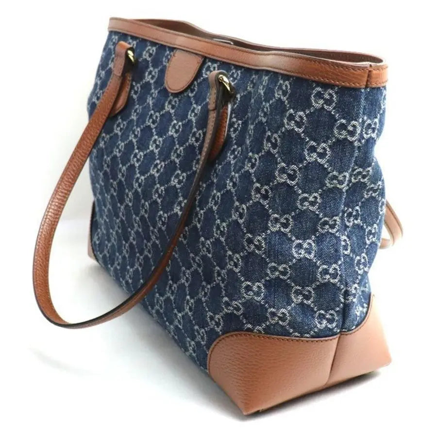 Gucci Ophidia Large Tote Bag – GG Blue Denim