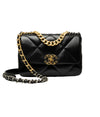 Chanel 19 Handbag – Black Quilted Leather (Medium)