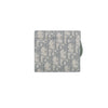 Dior Saddle Lotus Wallet – Gray Dior Oblique