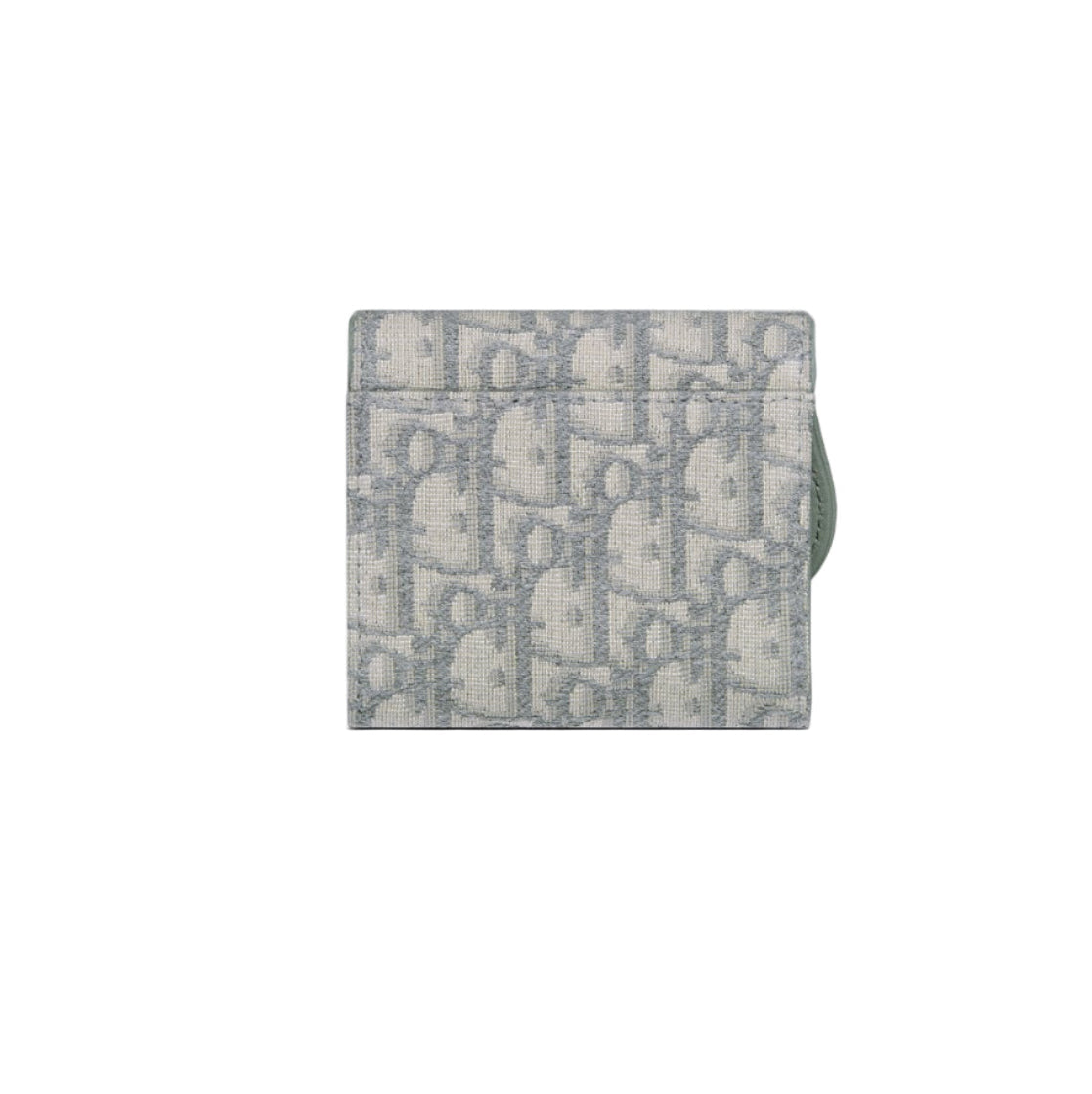 Dior Saddle Lotus Wallet – Gray Dior Oblique