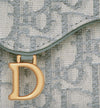 Dior Saddle Lotus Wallet – Gray Dior Oblique