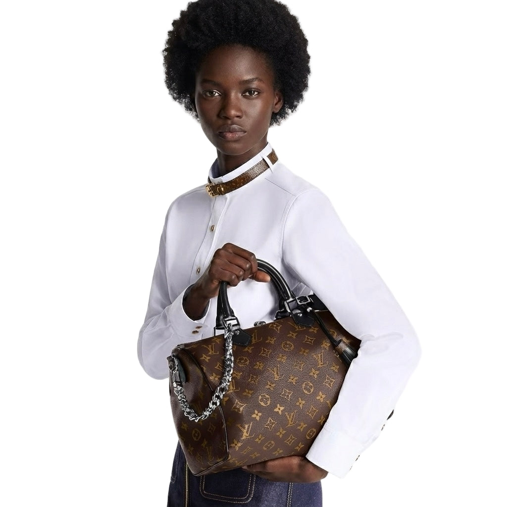 Louis Vuitton Speedy Soft 30 – Monogram Black