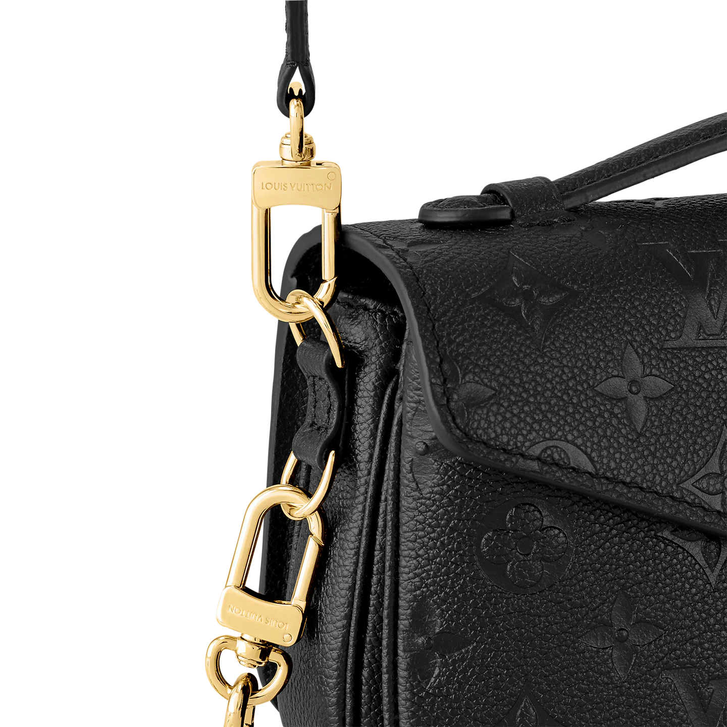 Louis Vuitton Pochette Métis East West – Black Monogram Empreinte Leather