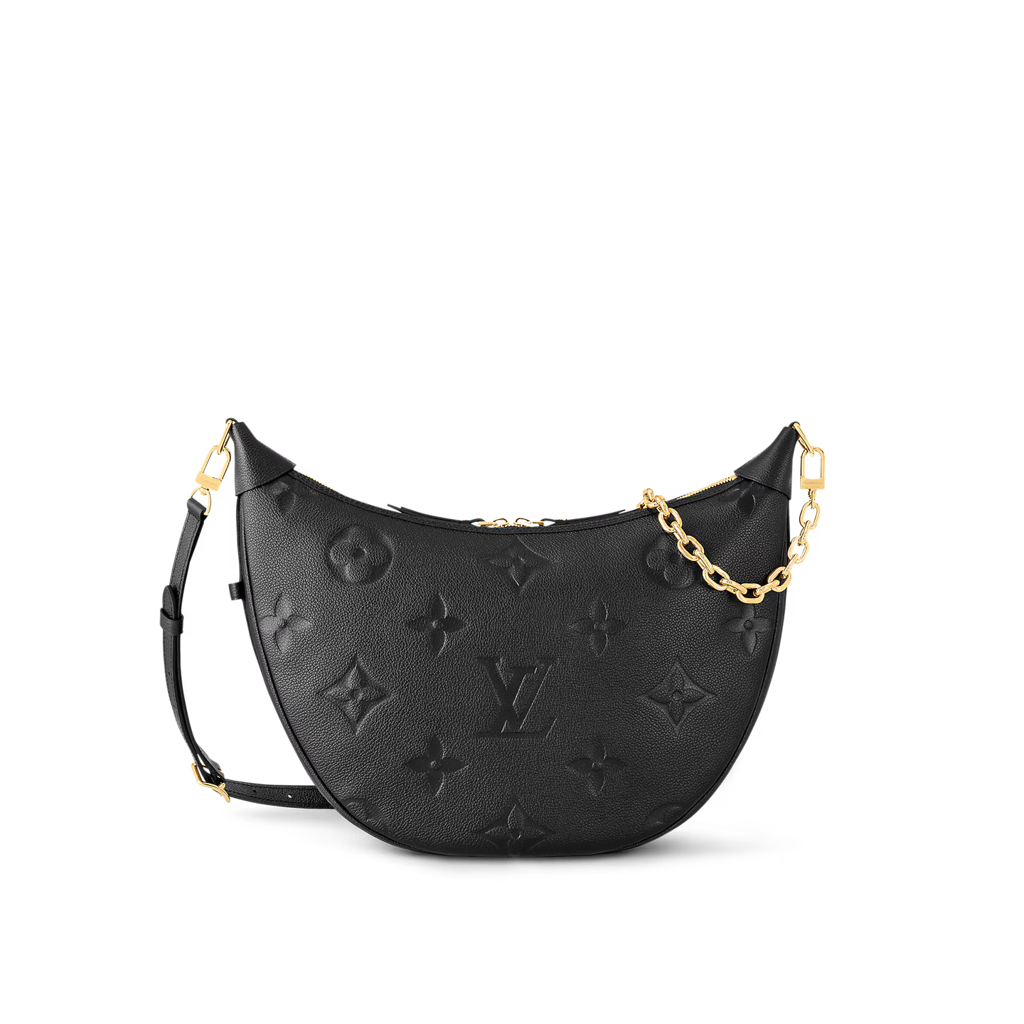 Louis Vuitton Loop Hobo Bag – Black Monogram Empreinte Leather