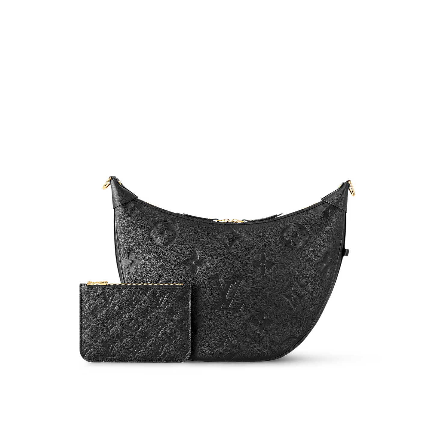 Louis Vuitton Loop Hobo Bag – Black Monogram Empreinte Leather