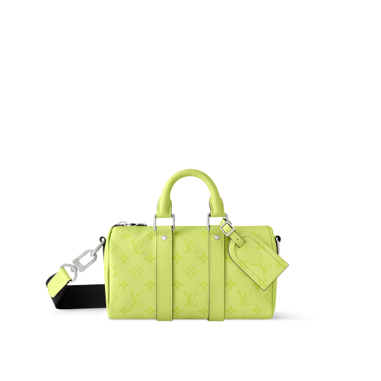 Keepall Bandoulière 25 Bag - Lemon Yellow Taigarama