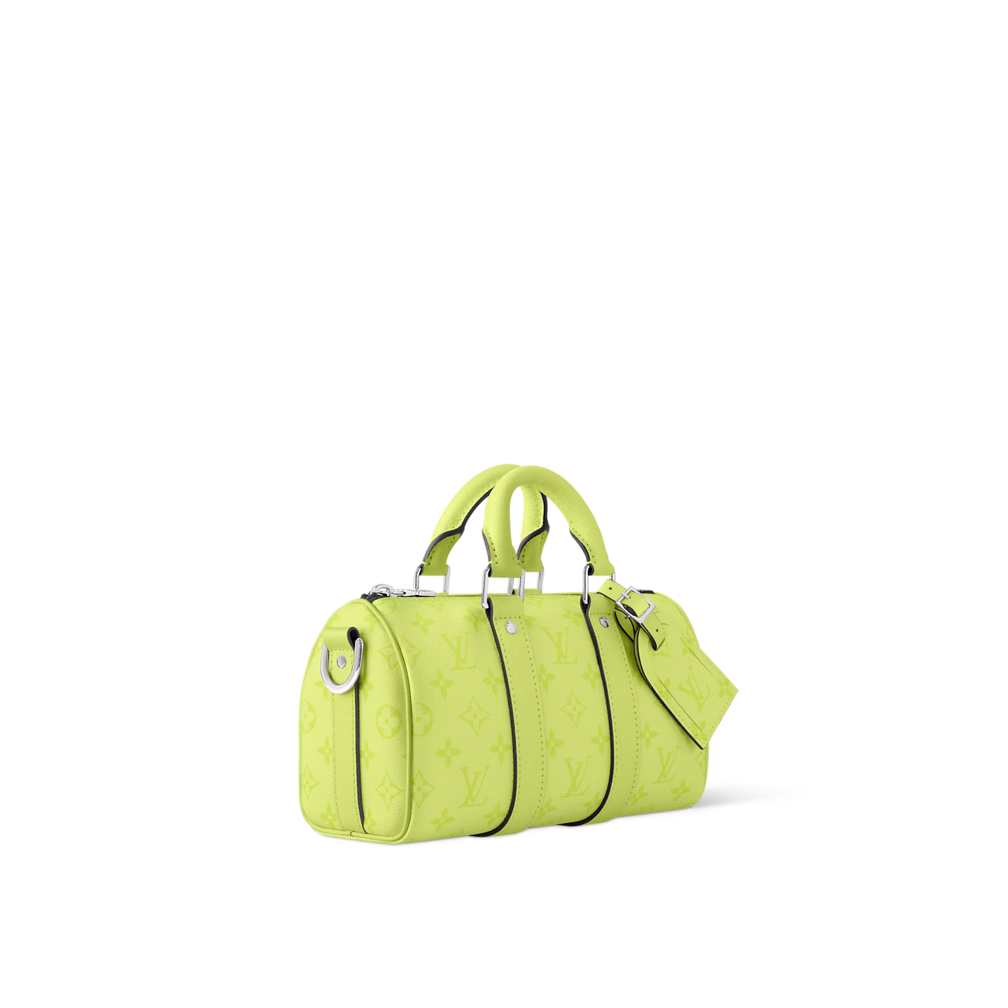 Keepall Bandoulière 25 Bag - Lemon Yellow Taigarama