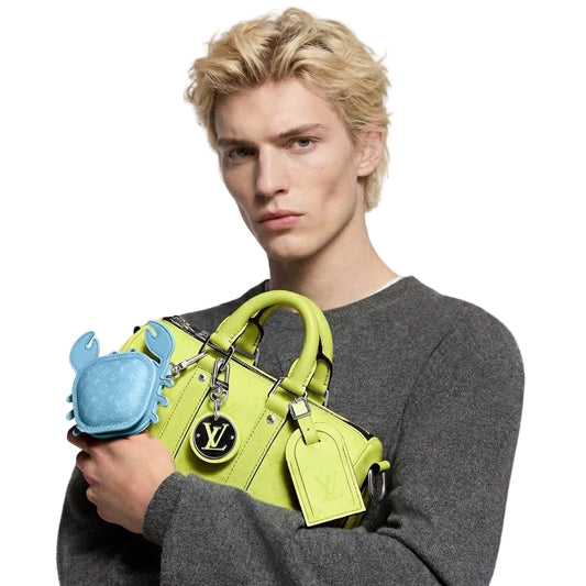 Keepall Bandoulière 25 Bag - Lemon Yellow Taigarama