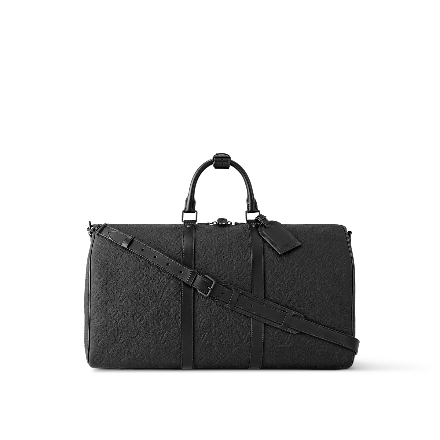 Louis Vuitton Keepall Bandoulière 50 – Black Monogram Taurillon Leather