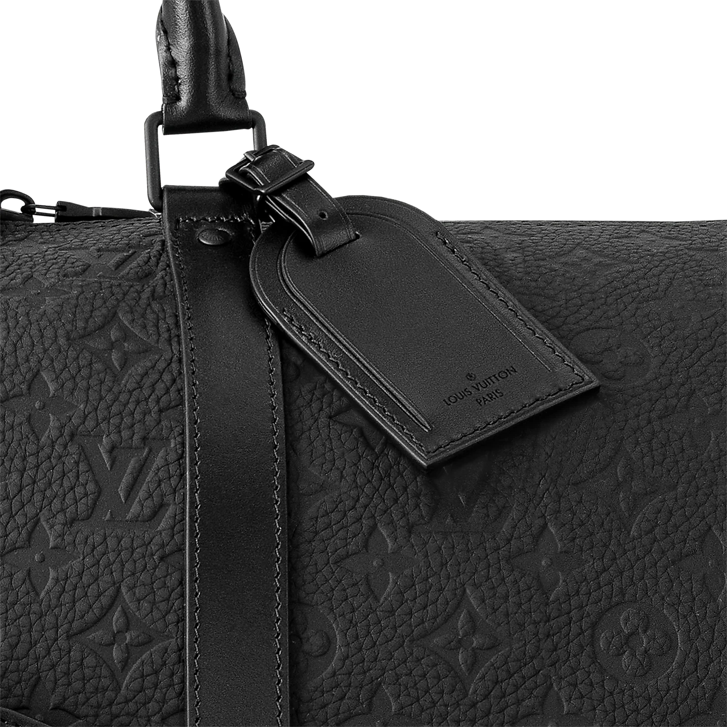 Louis Vuitton Keepall Bandoulière 50 – Black Monogram Taurillon Leather