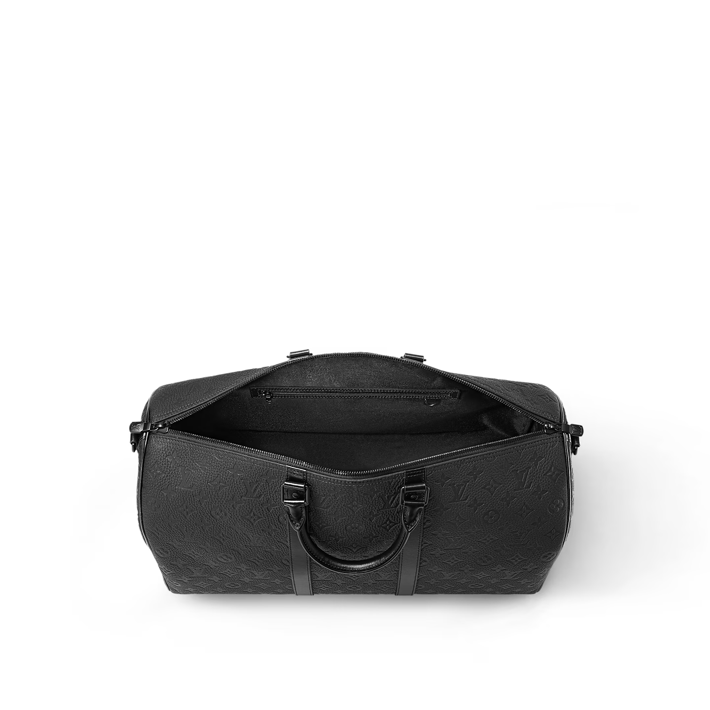 Louis Vuitton Keepall Bandoulière 50 – Black Monogram Taurillon Leather