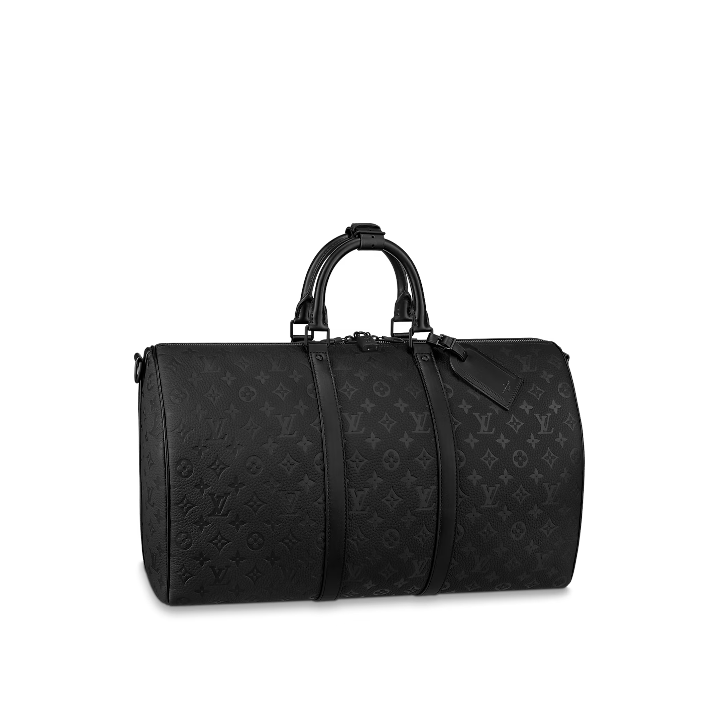Louis Vuitton Keepall Bandoulière 50 – Black Monogram Taurillon Leather