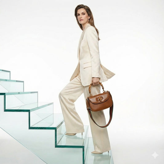 Gucci Bamboo 1947 Medium Bag – Brown Leather