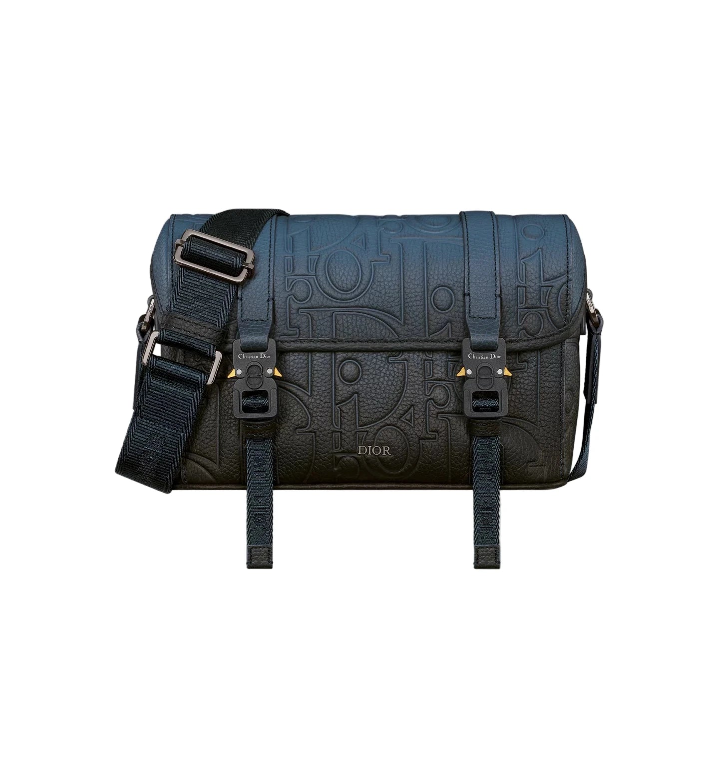 Hit the Road Messenger Bag - Blue-Black Gradient