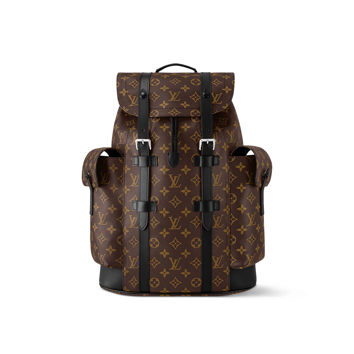 Christopher MM Backpack - Monogram Macassar Canvas