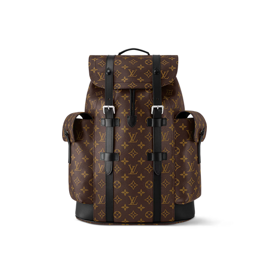 Christopher MM Backpack - Monogram Macassar Canvas