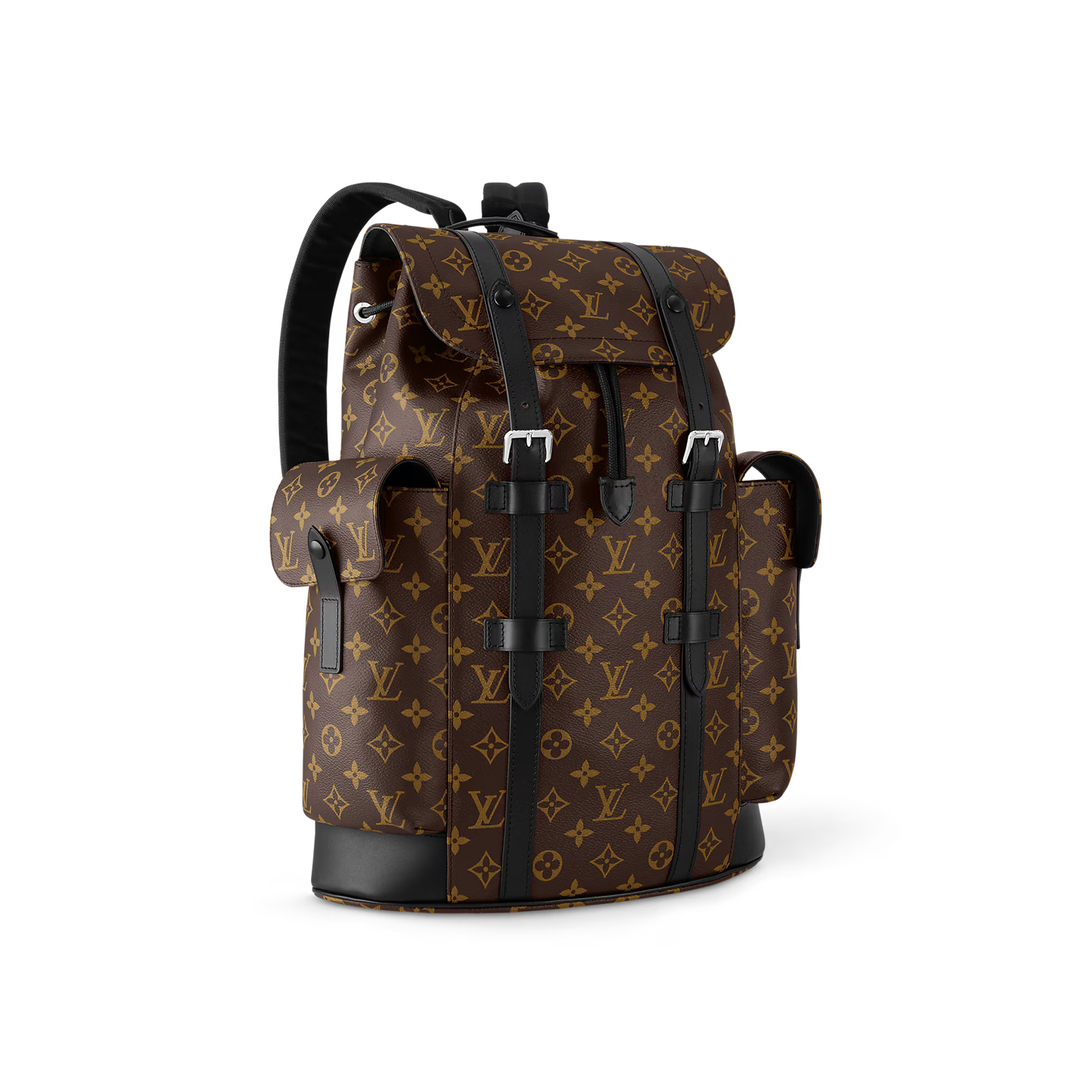 Christopher MM Backpack - Monogram Macassar Canvas