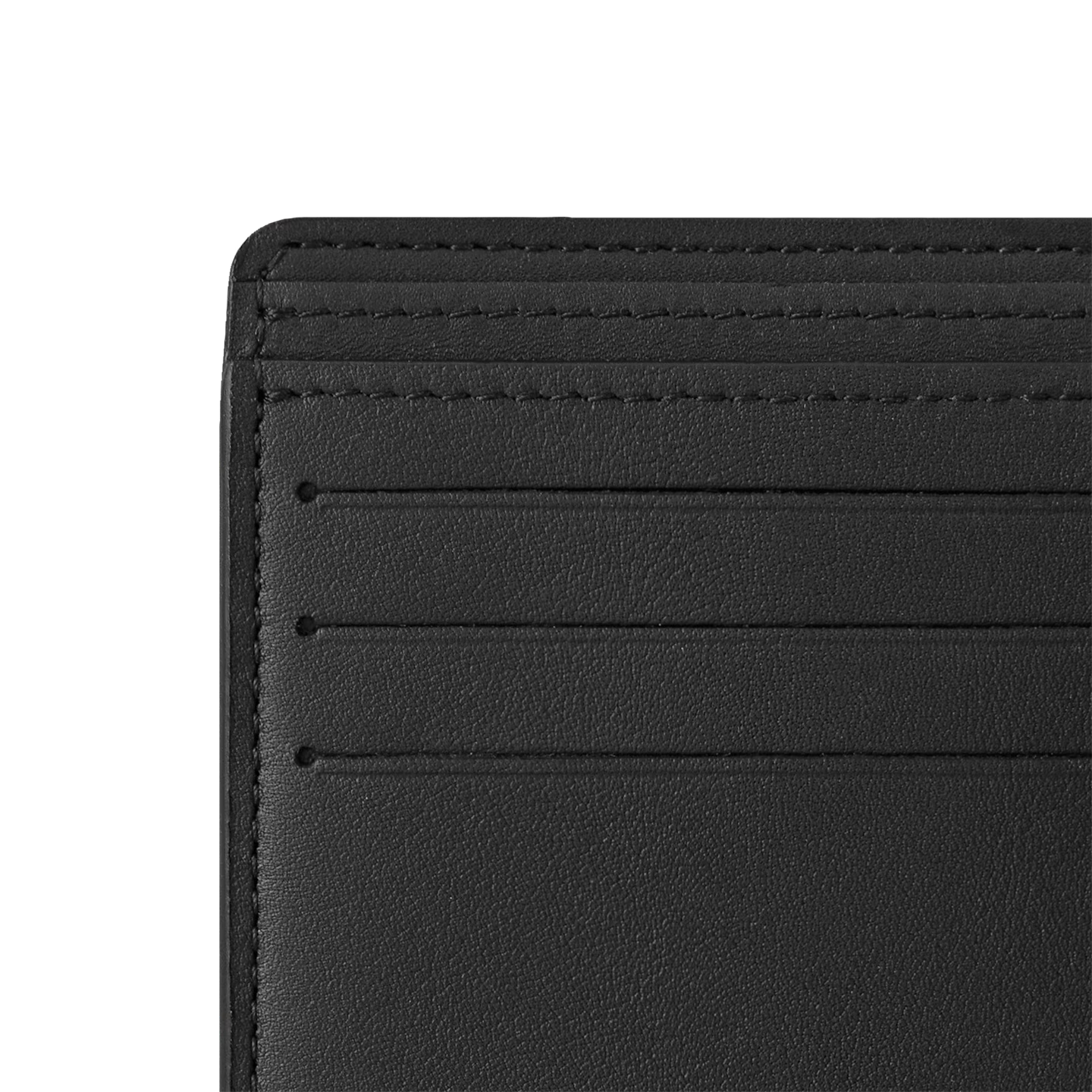 Multiple Wallet - Black Monogram Shadow Calfskin