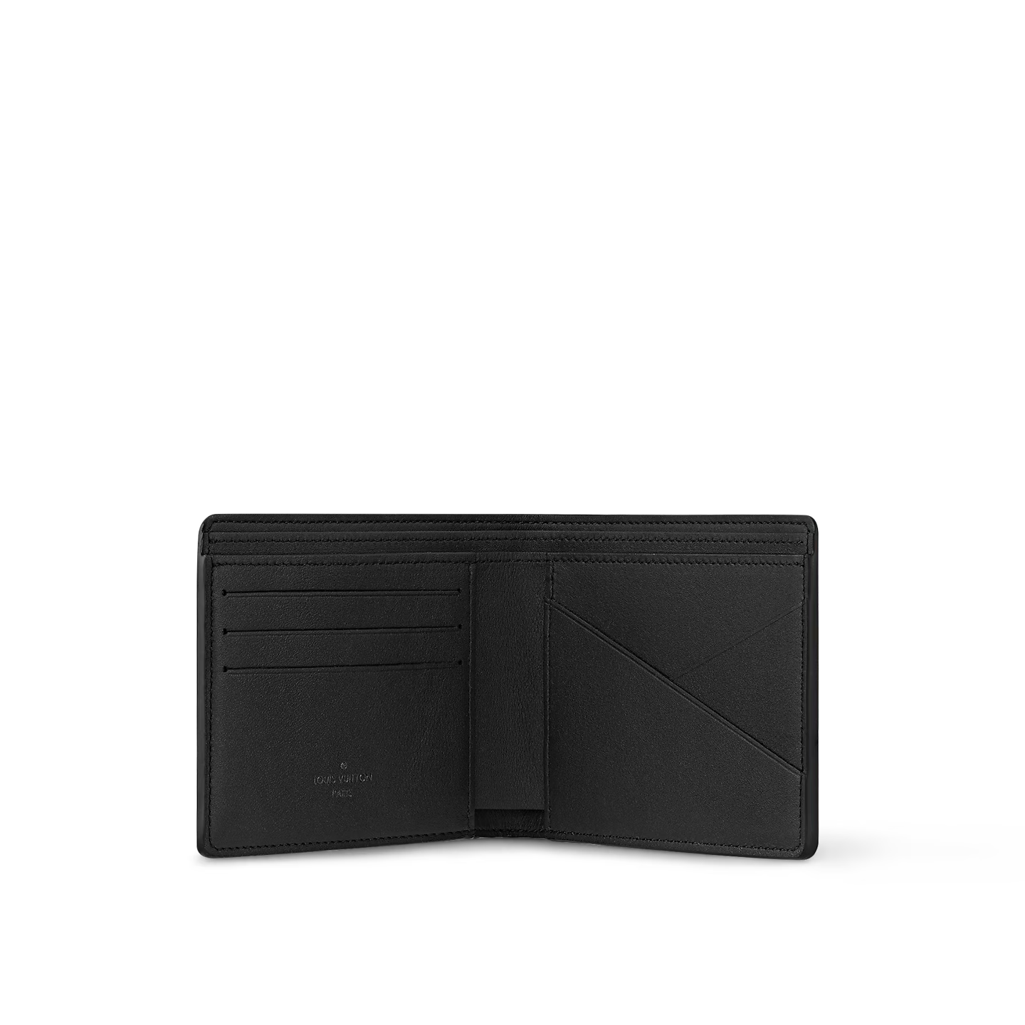 Multiple Wallet - Black Monogram Shadow Calfskin