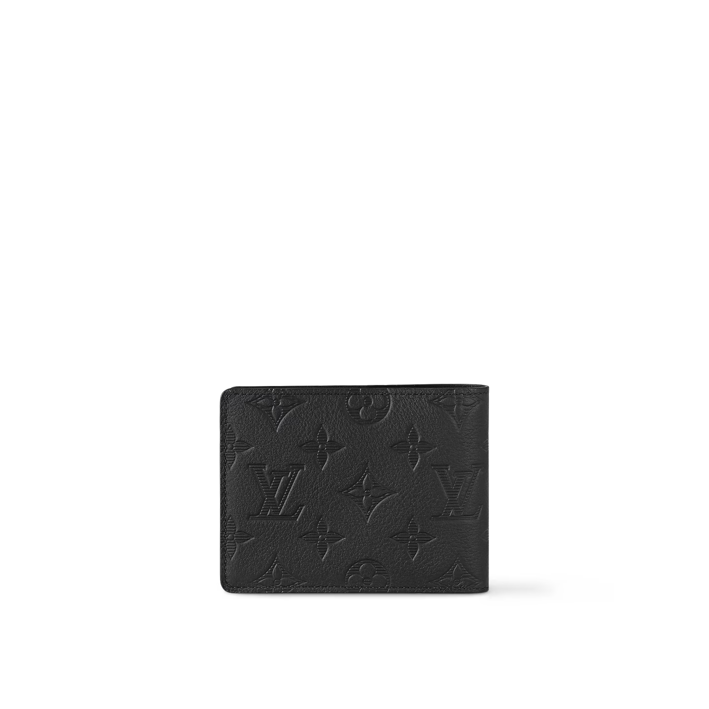 Multiple Wallet - Black Monogram Shadow Calfskin
