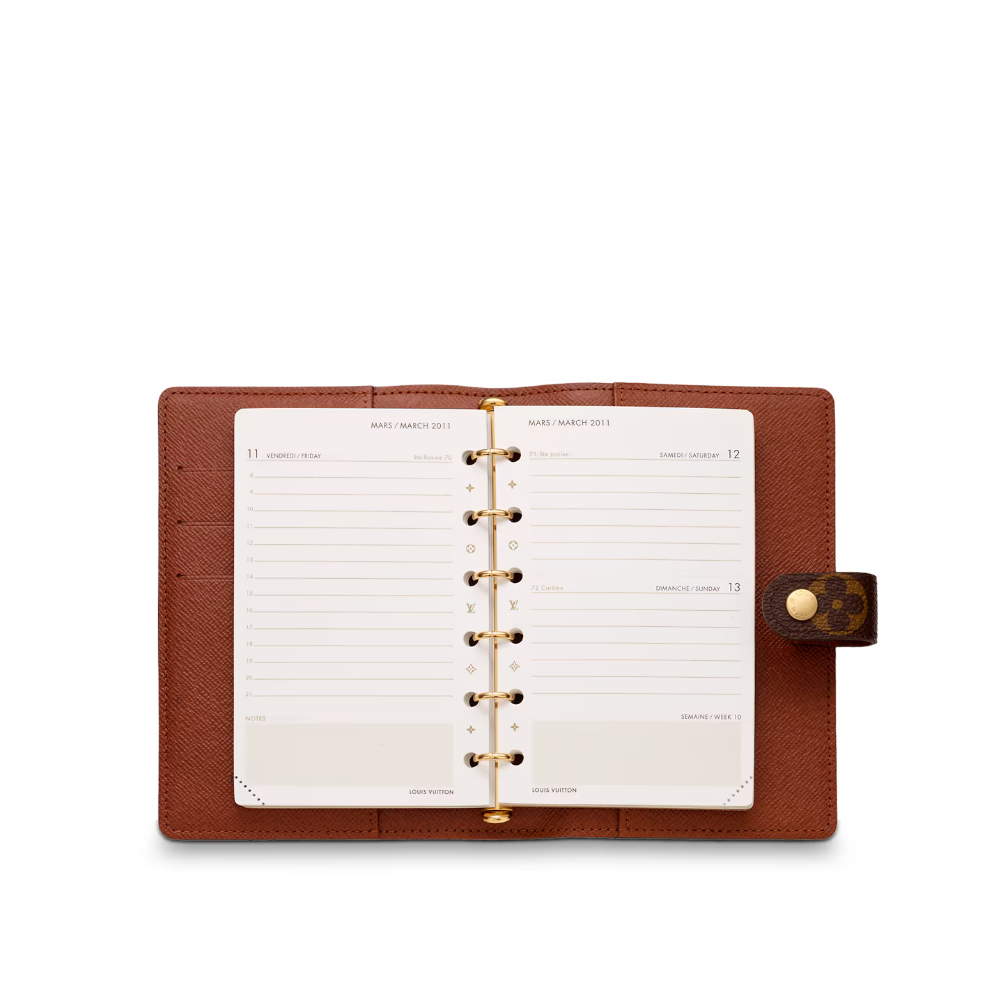 Louis Vuitton R20005 Icon Small Ring Agenda Cover – Monogram Canvas