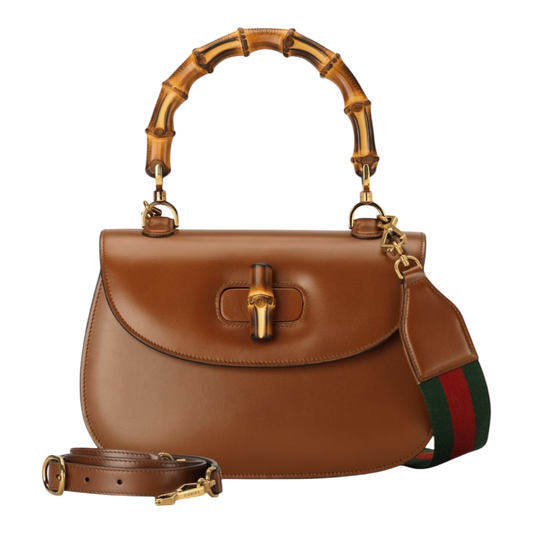 Gucci Bamboo 1947 Medium Bag – Brown Leather