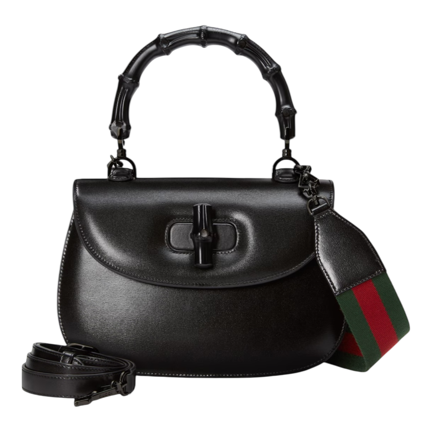 Gucci Bamboo 1947 Medium Bag – Black Leather