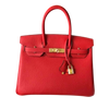 Hermès Birkin 25 – Rouge Togo Leather with Gold Hardware