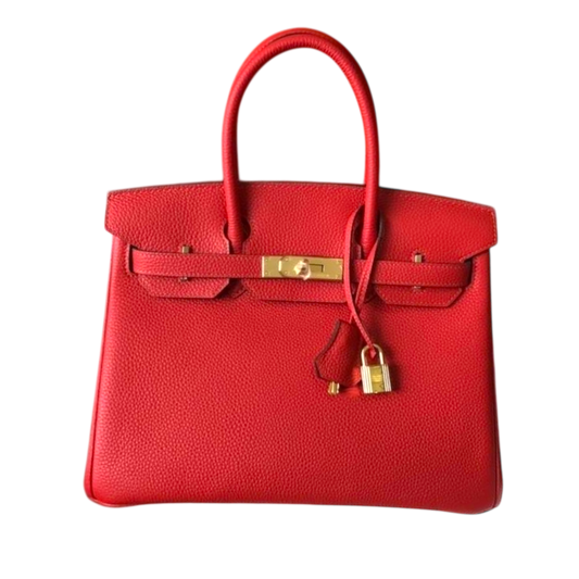 Hermès Birkin 25 – Rouge Togo Leather with Gold Hardware