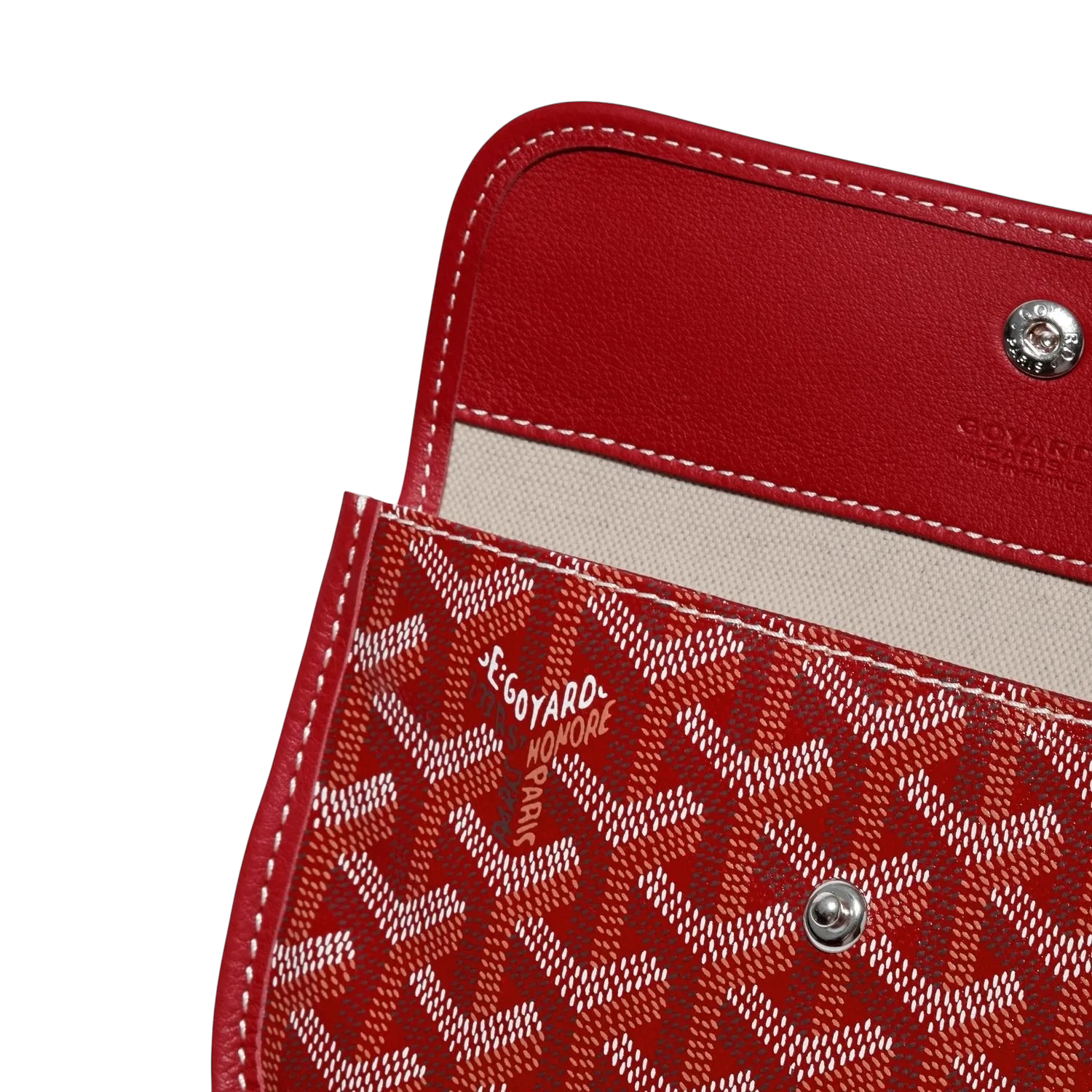 Goyard Saint Louis PM Bag – Red Goyardine