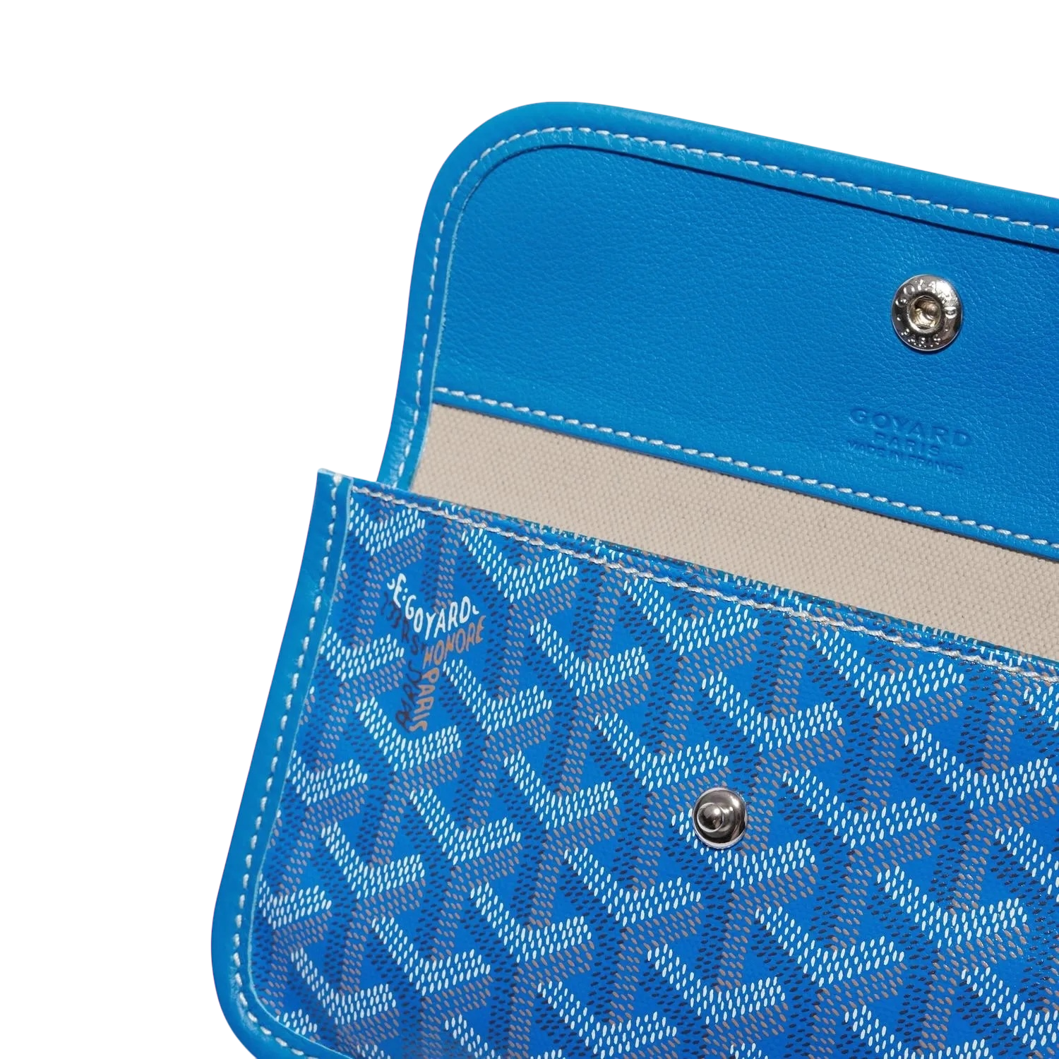 Goyard Saint Louis PM Bag – Sky Blue Goyardine Canvas