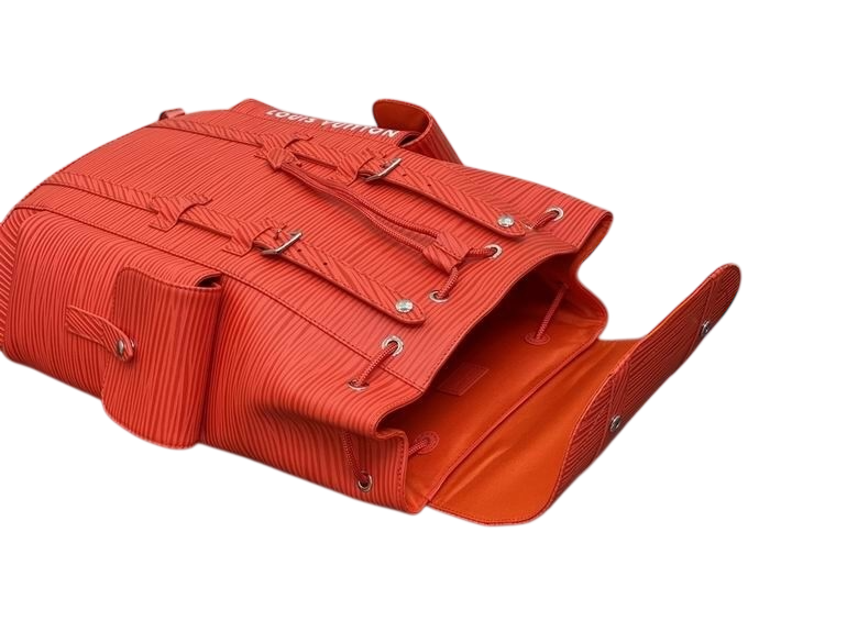 Louis Vuitton x Supreme Christopher PM Backpack - Red Epi Leather