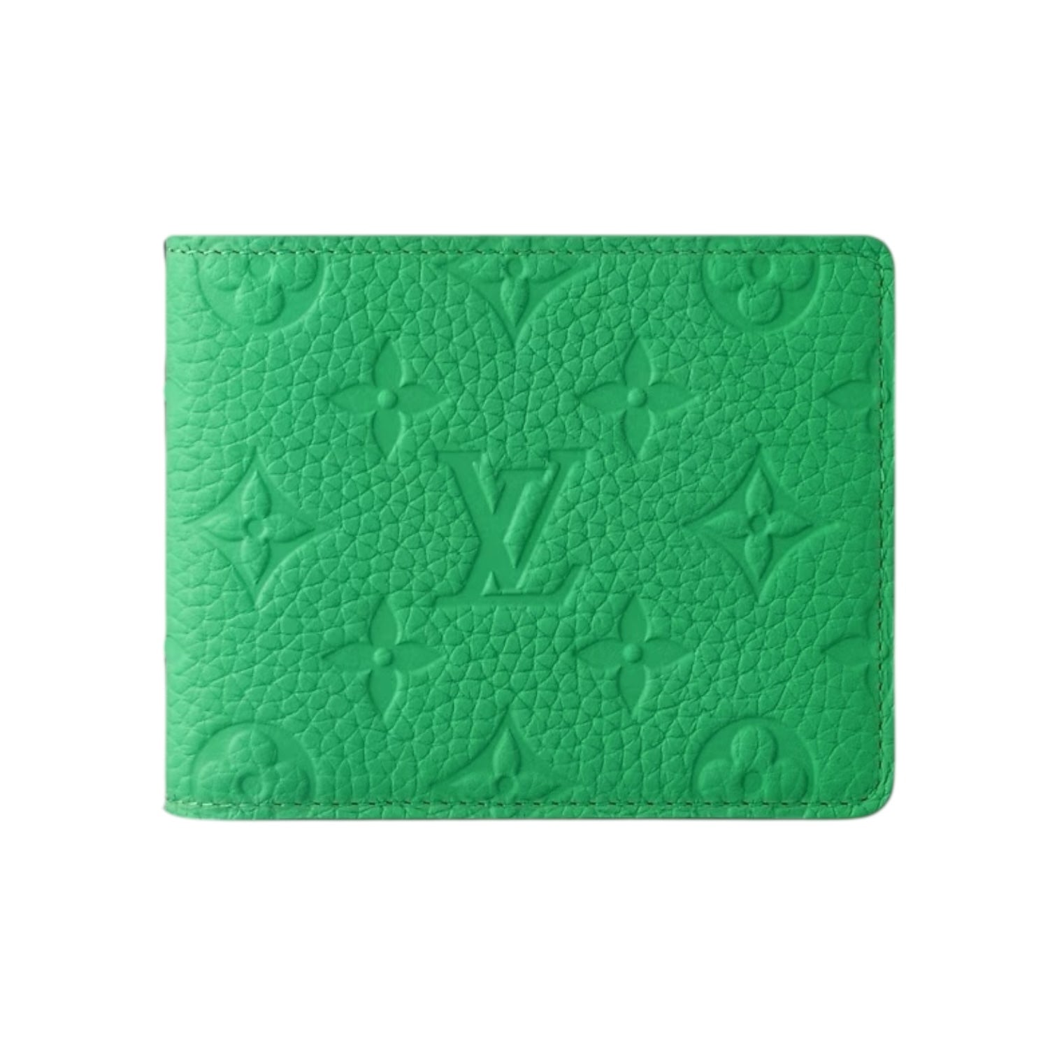 Louis Vuitton M25847 Multiple Wallet – Men's – Monogram Taurillon Bamboo Green