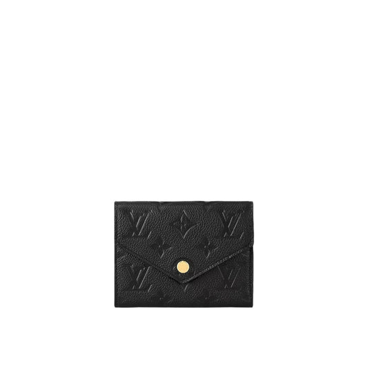 Louis Vuitton M64060 Victorine Wallet – Women's – Monogram Empreinte Black