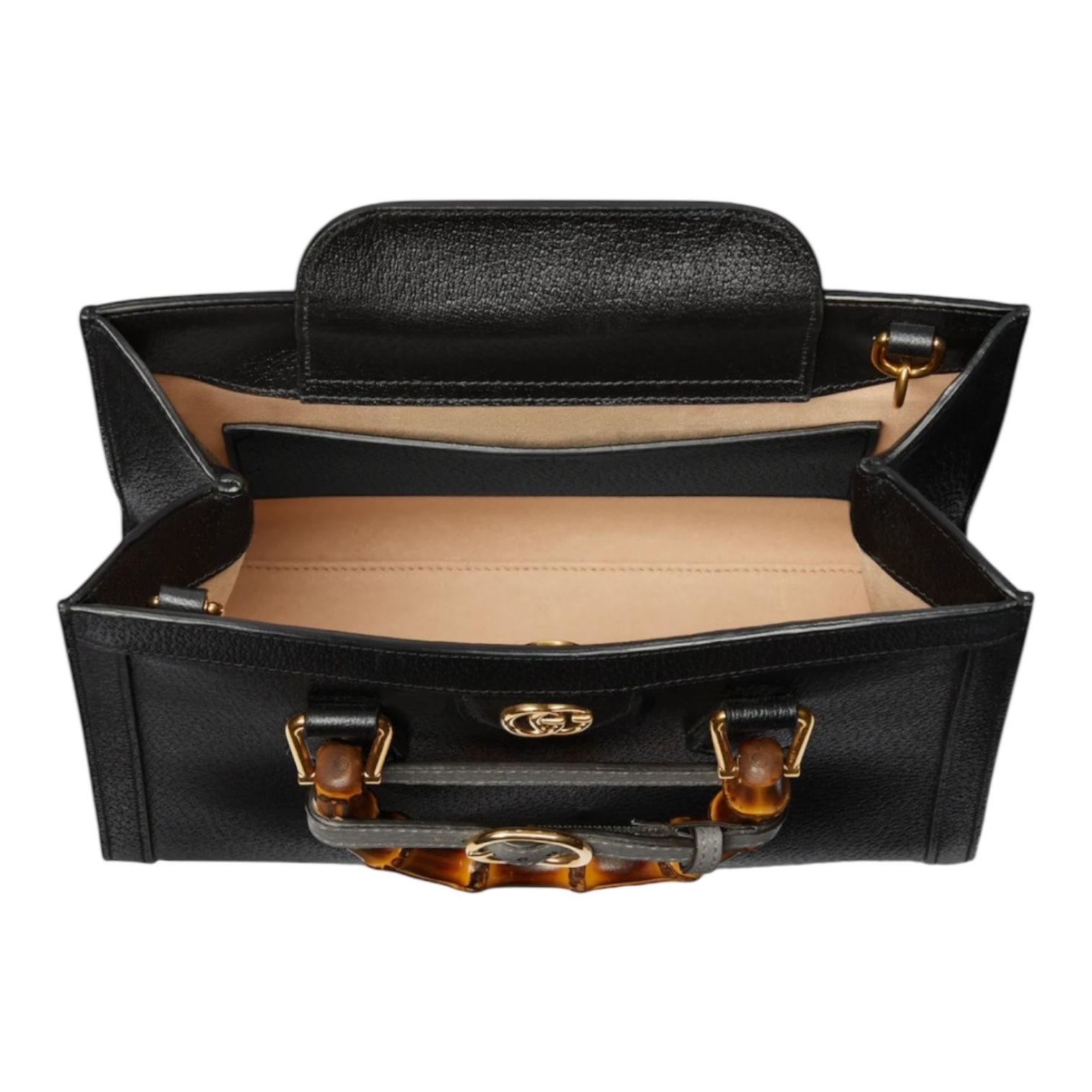 Gucci Diana Medium Tote Bag – Black Leather
