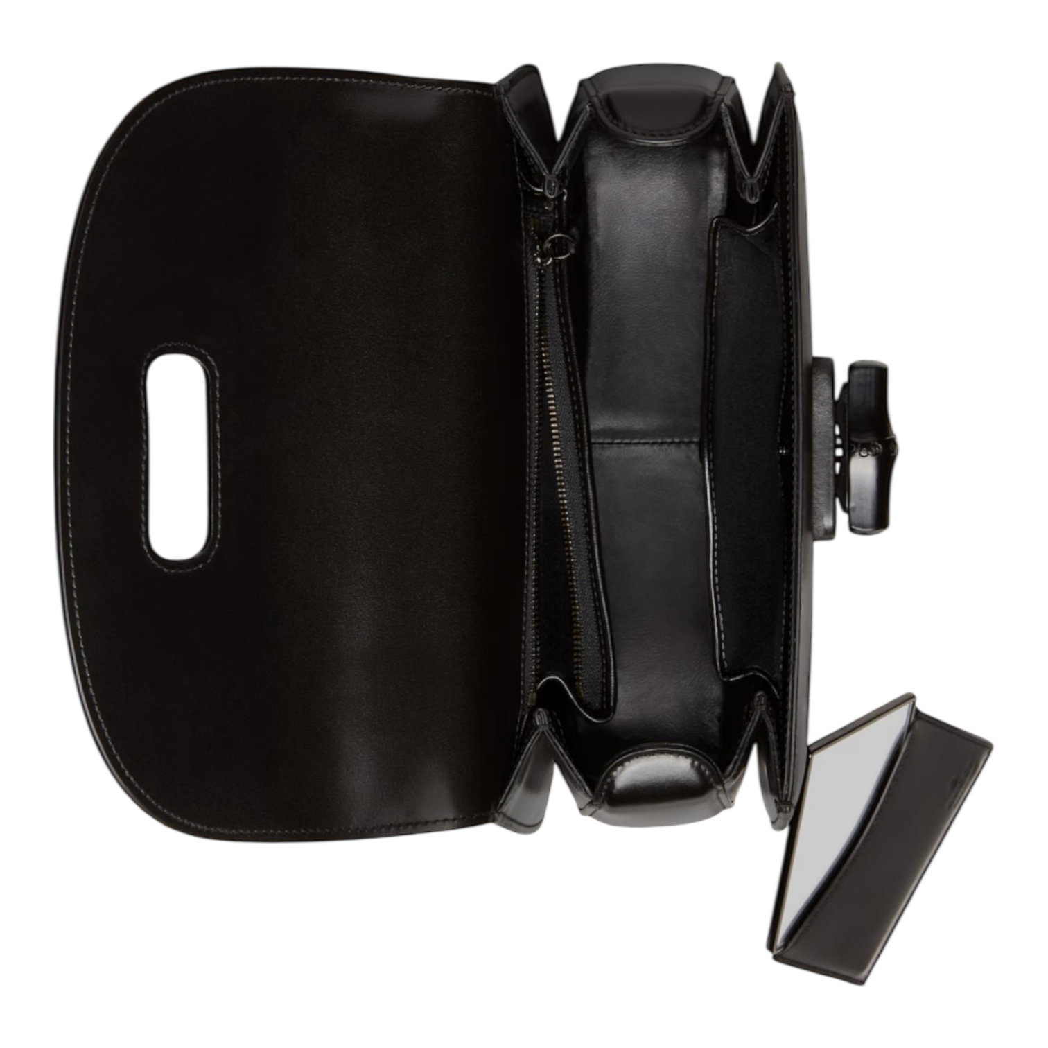 Gucci Bamboo 1947 Medium Bag – Black Leather