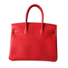 Hermès Birkin 25 – Rouge Togo Leather with Gold Hardware