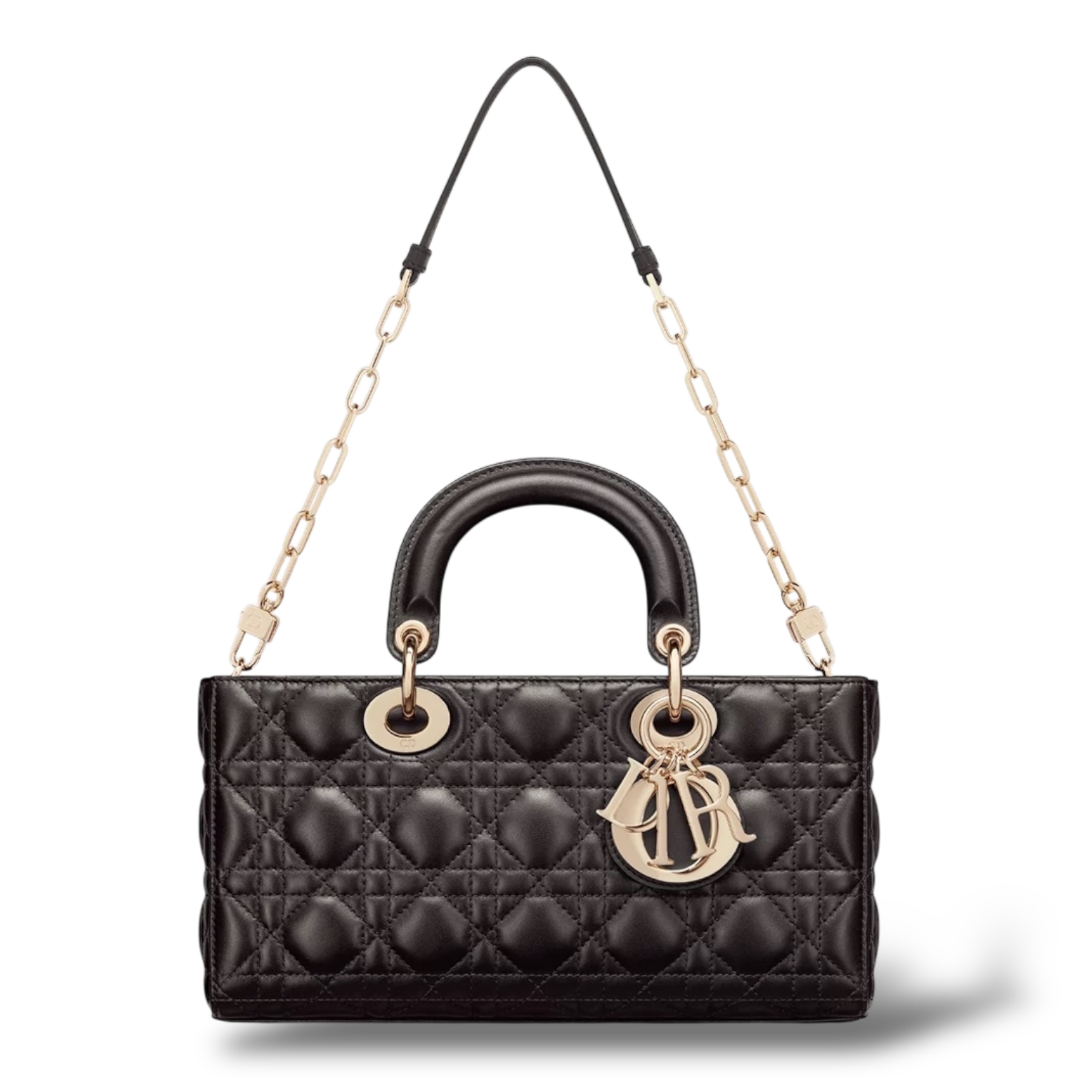 Medium Lady D-Joy Bag – Black Cannage Lambskin