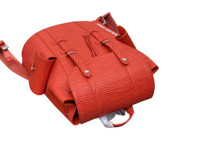 Louis Vuitton x Supreme Christopher PM Backpack - Red Epi Leather