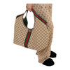 Gucci Giglio Large Tote Bag – Beige & Brown GG Supreme Canvas