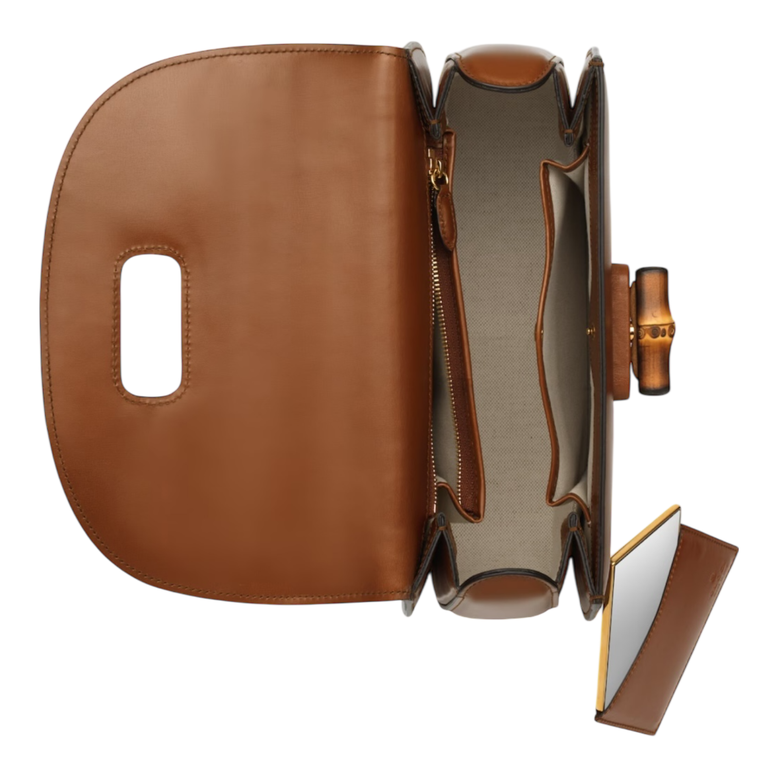 Gucci Bamboo 1947 Medium Bag – Brown Leather