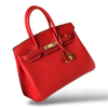 Hermès Birkin 25 – Rouge Togo Leather with Gold Hardware