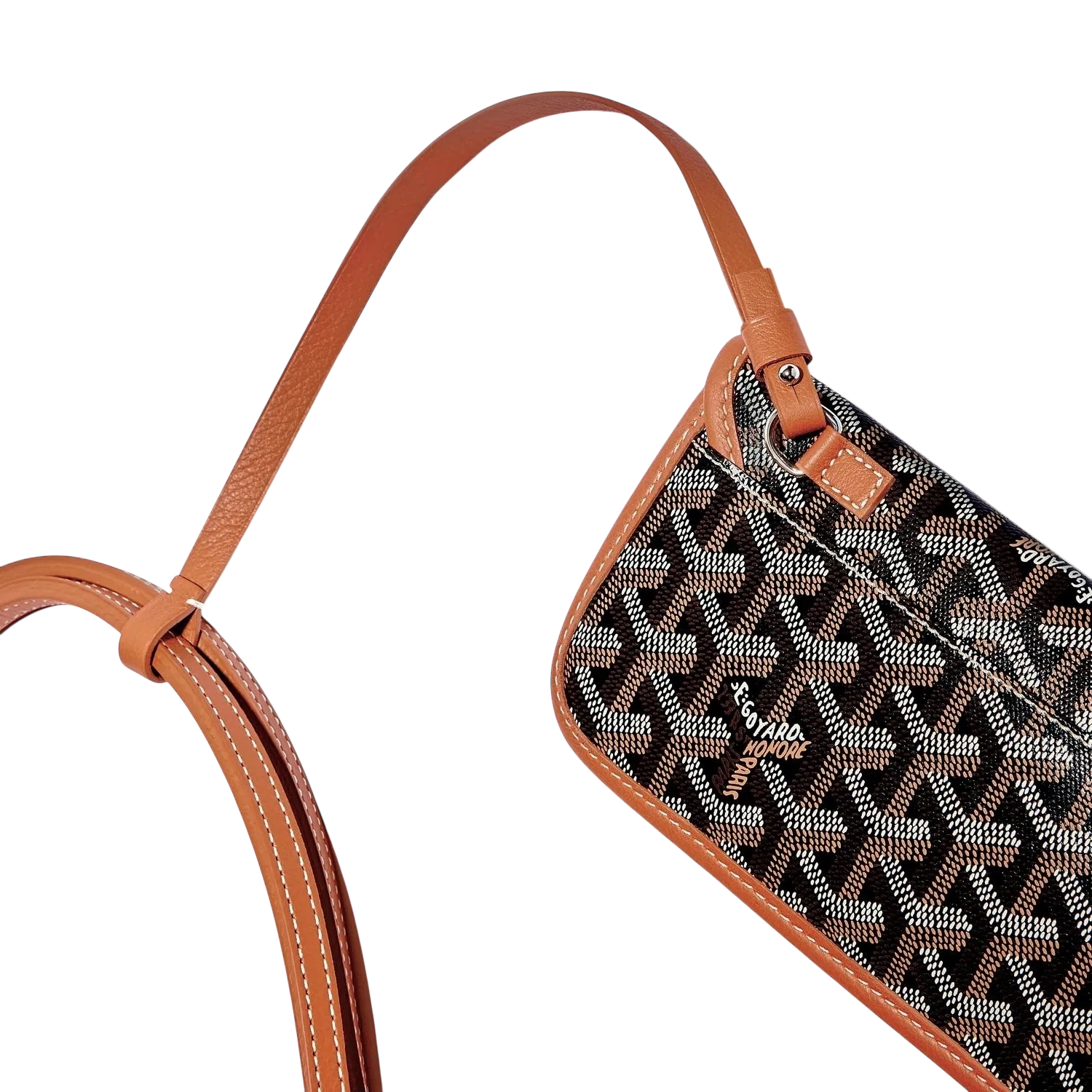 Goyard Saint Louis PM Bag – Black & Tan Goyardine