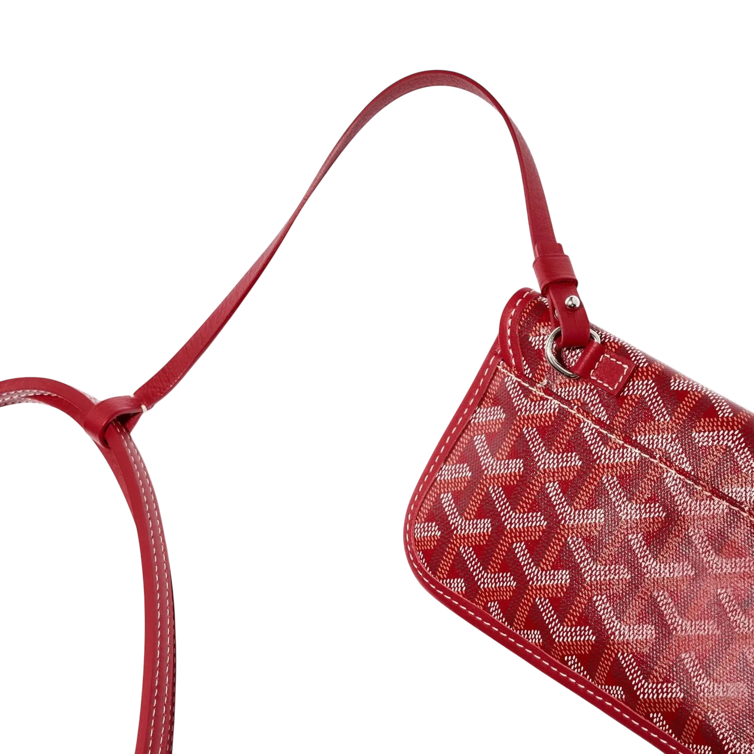 Goyard Saint Louis PM Bag – Red Goyardine