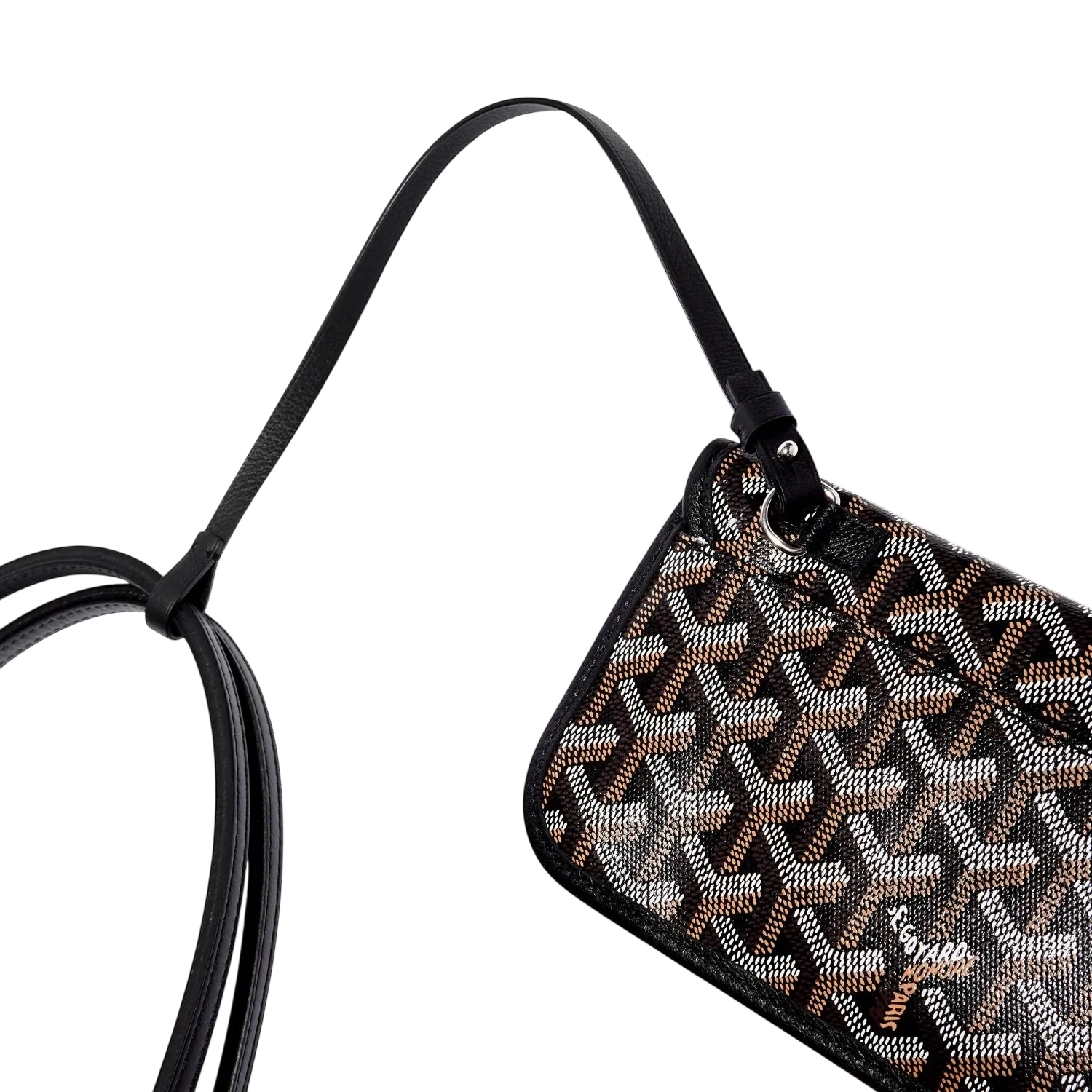 Goyard Saint Louis PM Bag – Black Goyardine Canvas