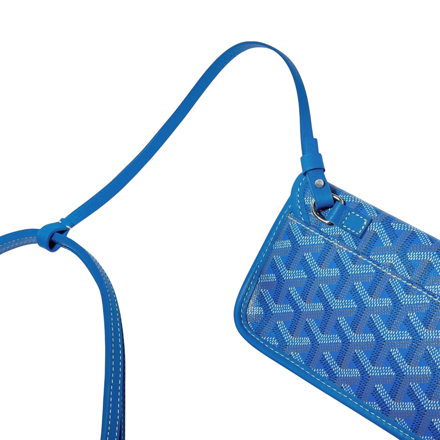 Goyard Saint Louis PM Bag – Sky Blue Goyardine Canvas