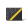Fendi Diagonal Bi-Fold Wallet – Gray FF Fabric
